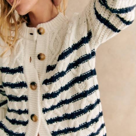 Sezane Cardigan SEAN BNWT (S) - Picture 9 of 9